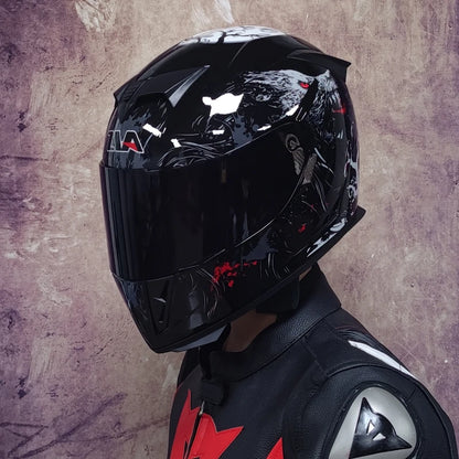 Casque intégral pour moto - Helmetix MX 254