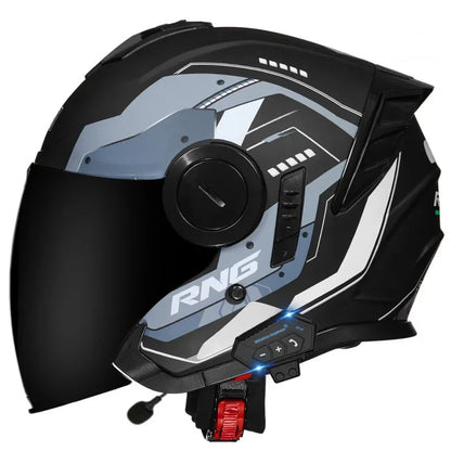 Casque moto jet bluetooth - Helmetix PSP 26