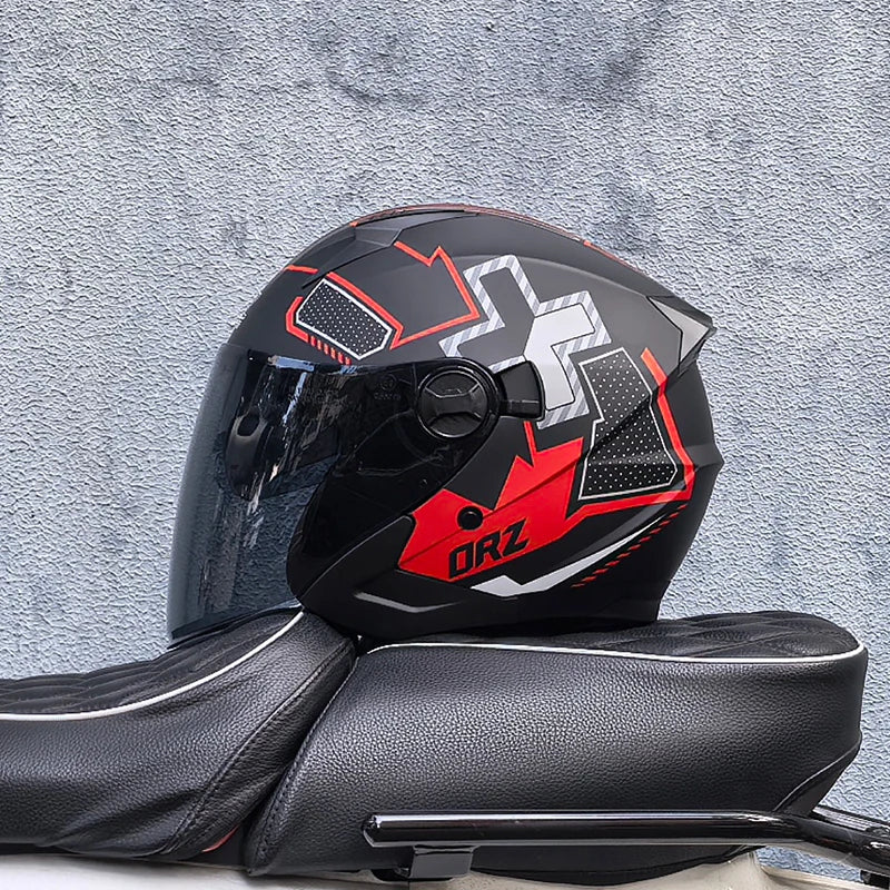 Casque moto jet homme - Helmetix PS 98