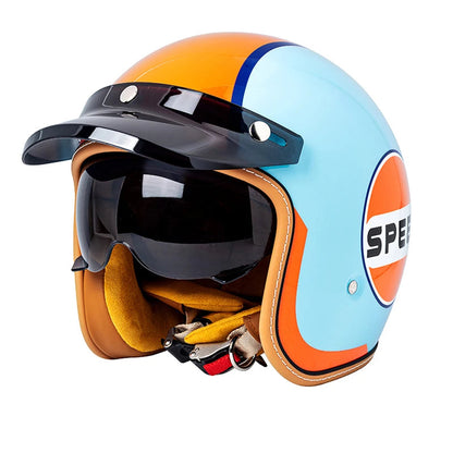 Casque moto jet avec casquette - Helmetix Vix 1734