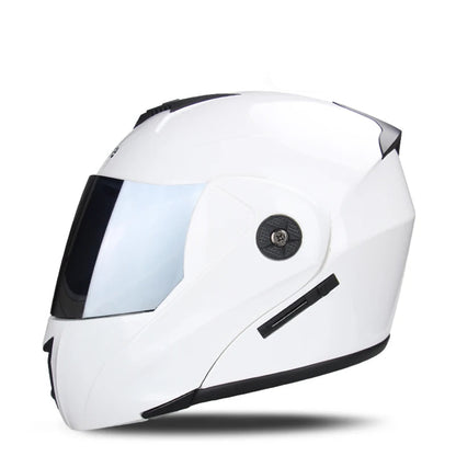 Casque moto blanc modulable - Helmetix WX 99