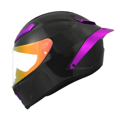Casque moto intégral carbone - Helmetix VIG 100
