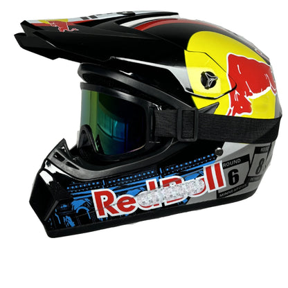 Casque moto cross enfant 6 ans - Helmetix RDX 75