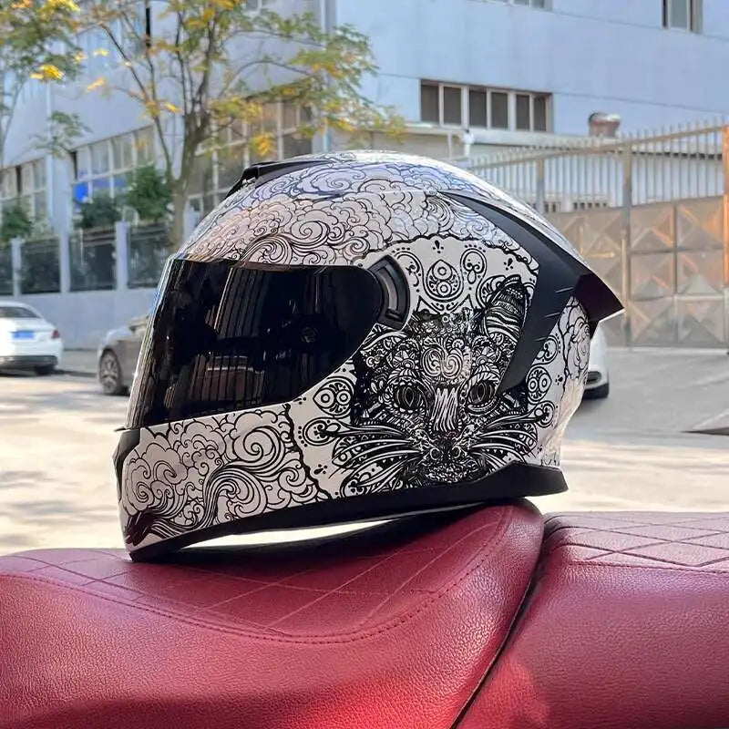 Casque moto femme intégral - Helmetix MX 450
