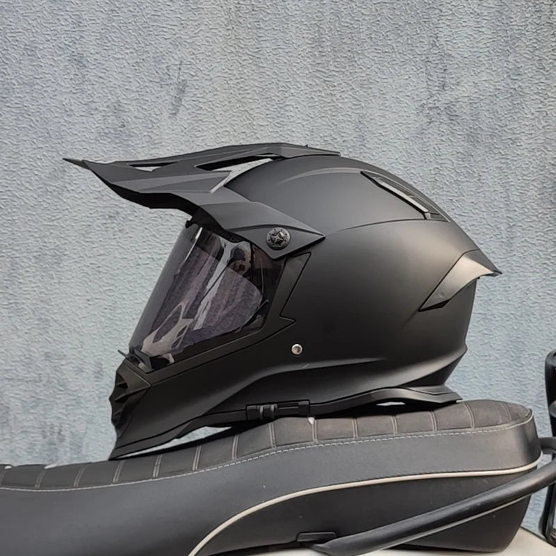 Casque moto cross carbone - Helmetix LX 56