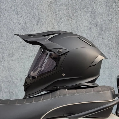Casque moto cross carbone - Helmetix LX 56