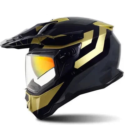 Casque moto cross homologué - Helmetix LXM 76