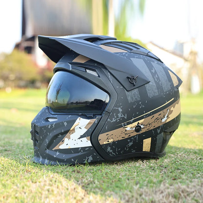 Casque moto cross vintage - HELMETIX VIX 1475