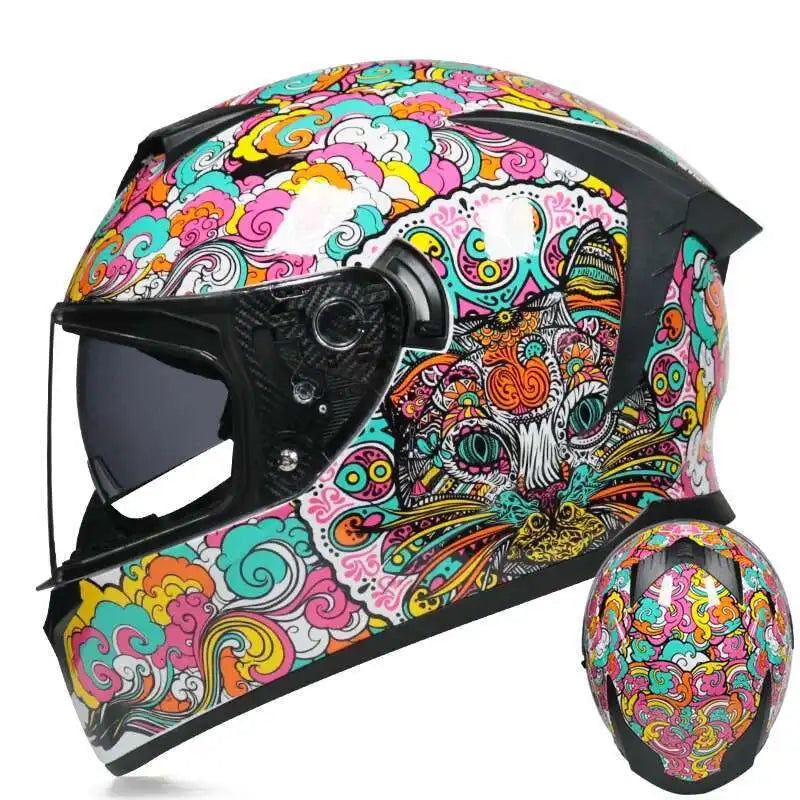 Casque moto femme intégral - Helmetix MX 450