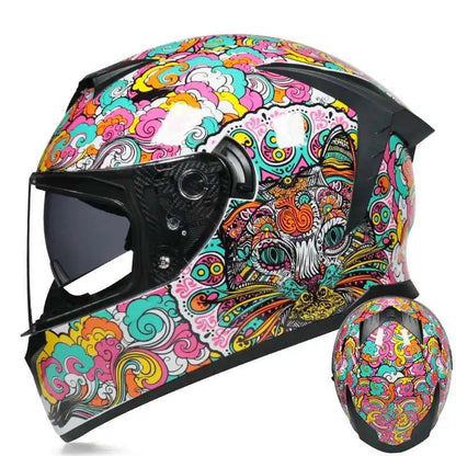 Casque moto femme intégral - Helmetix MX 450