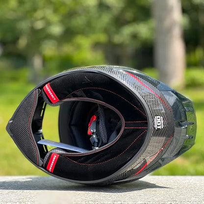 Casque moto intégral carbone - Helmetix VIG 100
