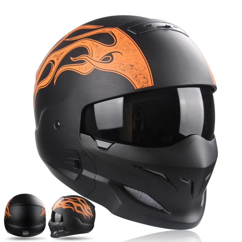 Casque moto modulable scorpion - Helmetix SKR 233