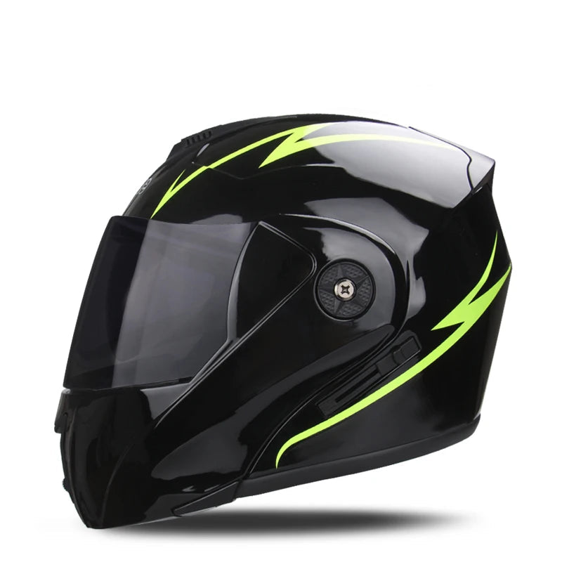Casque moto blanc modulable - Helmetix WX 99