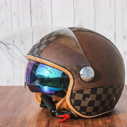 Casque jet moto femme - Helmetix LT 7820