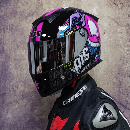 Casque intégral pour moto - Helmetix MX 254