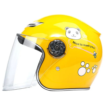Casque moto enfant homologué - Helmetix RMJ 235