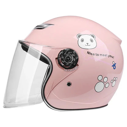 Casque moto enfant homologué - Helmetix RMJ 235
