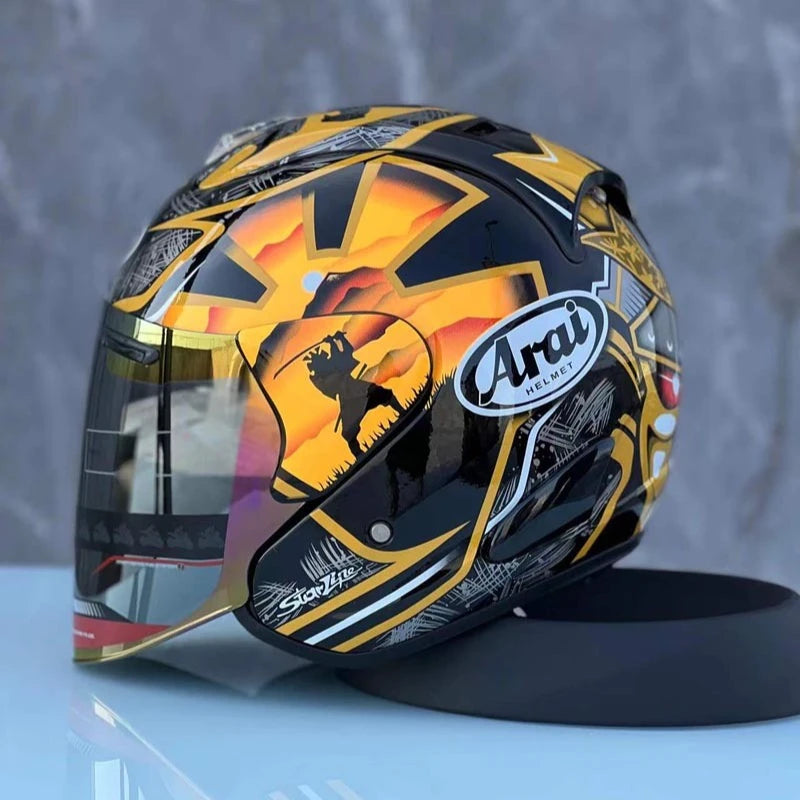 Casque moto arai jet - Helmetix sz-ram 3