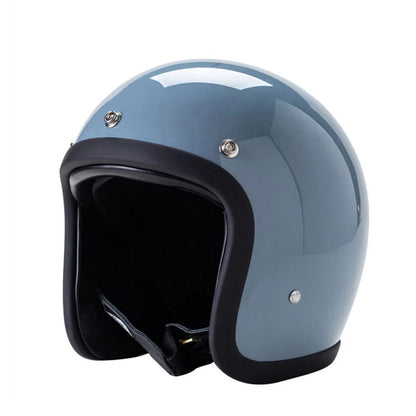 Casque moto blanc vintage - Helmetix BKL 1852