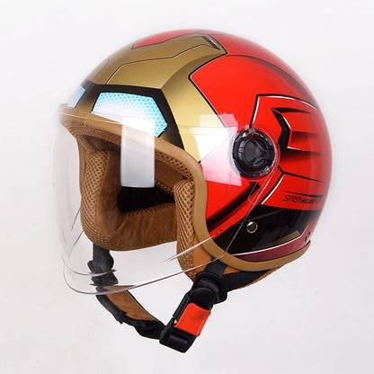 Casque moto enfant 4 ans / 5 ans / 6 ans - Helmetix BD 78