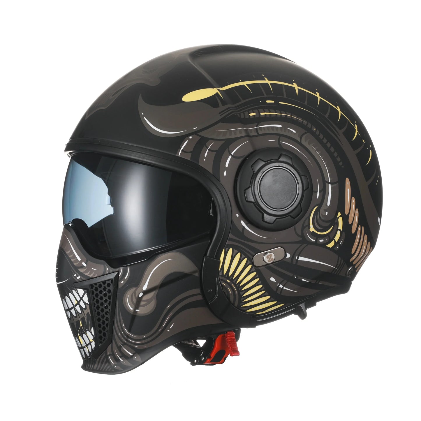 Casque moto vintage modulable - Helmetix CYB 1898
