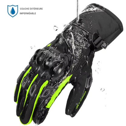 Gants moto hiver imperméables