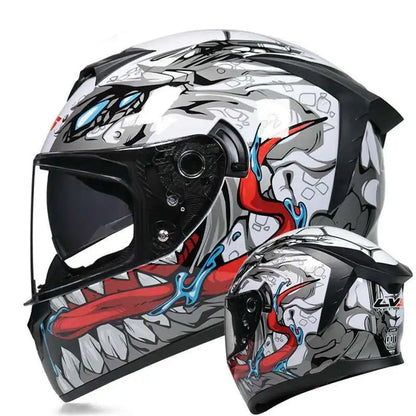 Casque moto femme intégral - Helmetix MX 450