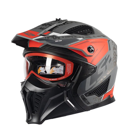 Casque moto cross avec visière - LS2 OF606