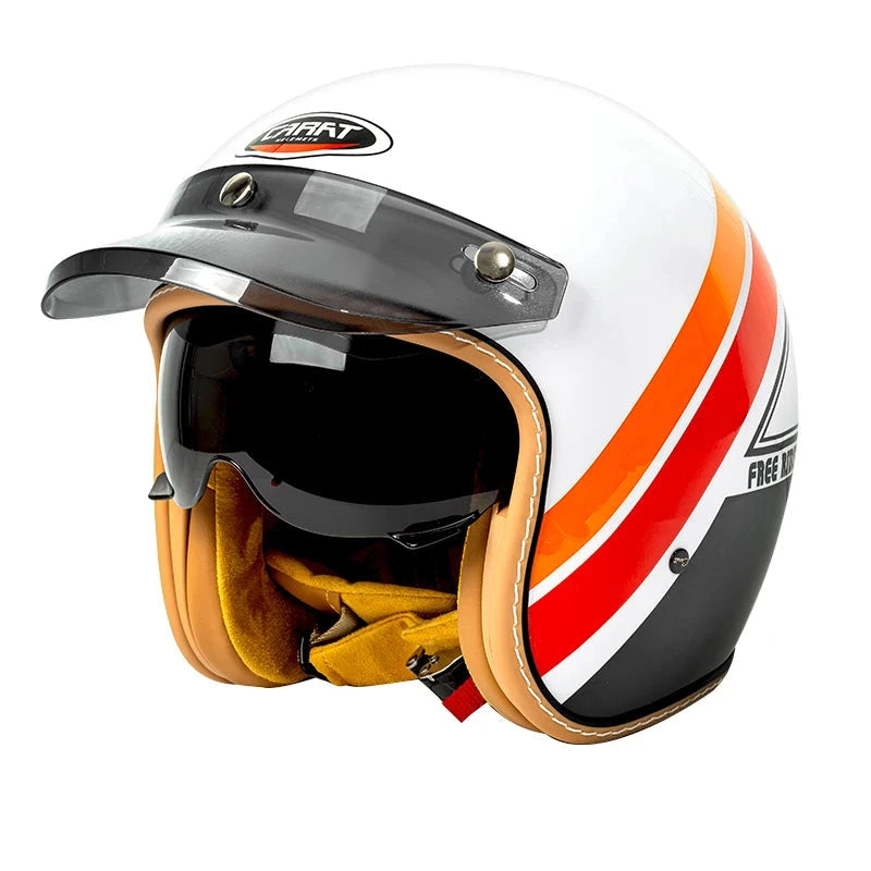 Casque moto retro vintage - Helmetix C500