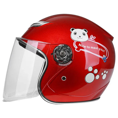 Casque moto enfant homologué - Helmetix RMJ 235