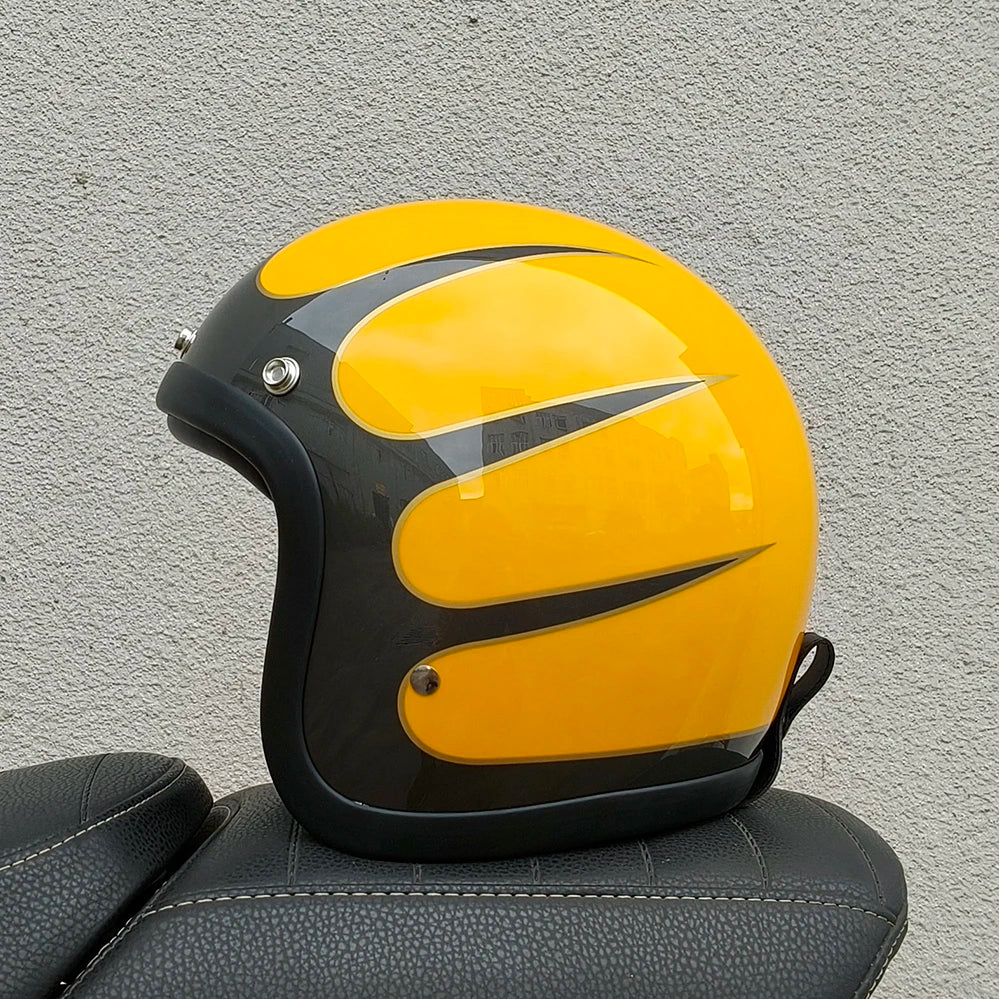 Casque moto style vintage - Helmetix TM 700