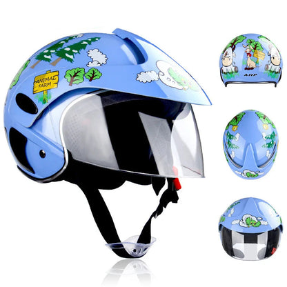 Casque moto enfant 3 ans - Helmetix SNB 26