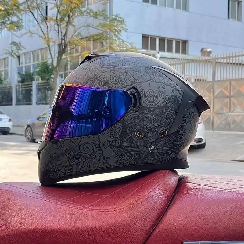 Casque moto femme intégral - Helmetix MX 450