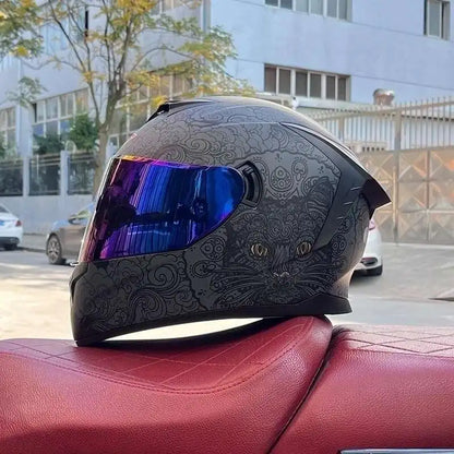 Casque moto femme intégral - Helmetix MX 450
