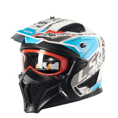 Casque moto cross avec visière - LS2 OF606