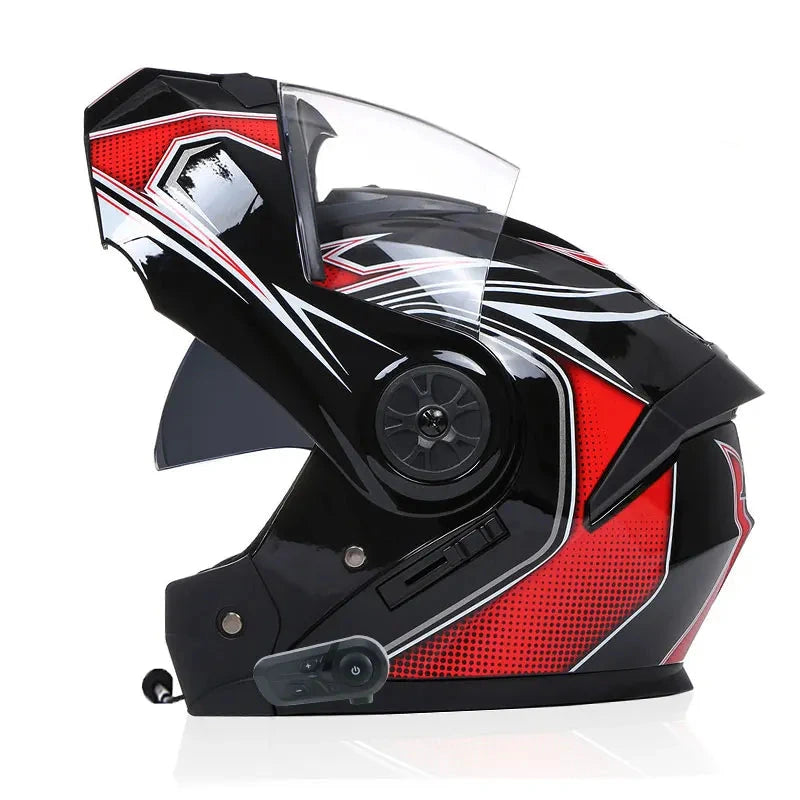 Casque moto modulable bluetooth - Helmetix B10