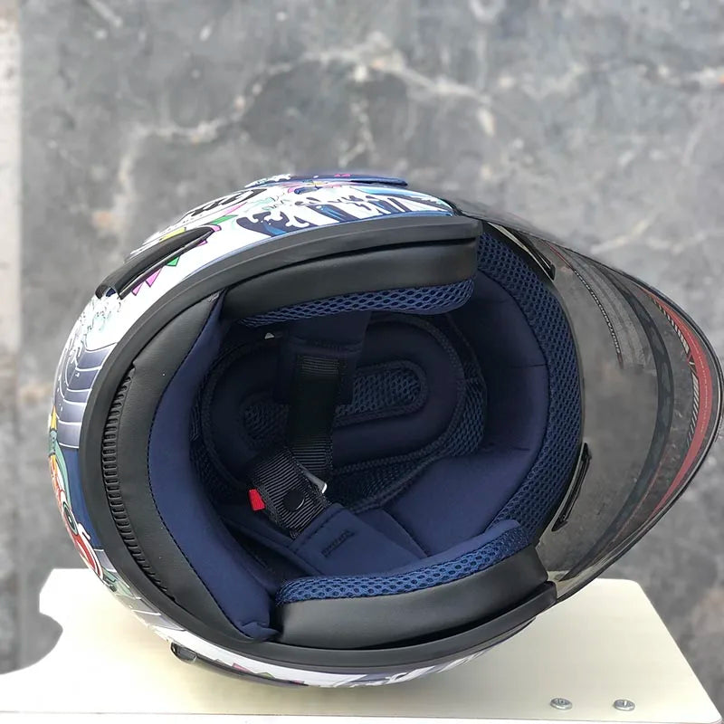 Casque moto jet avec ecran solaire - Helmetix TK 85