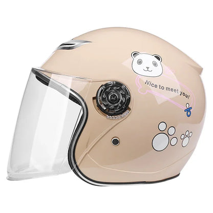 Casque moto enfant homologué - Helmetix RMJ 235