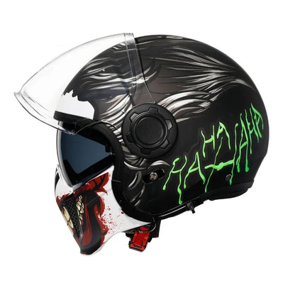 Casque moto vintage modulable - Helmetix CYB 1898