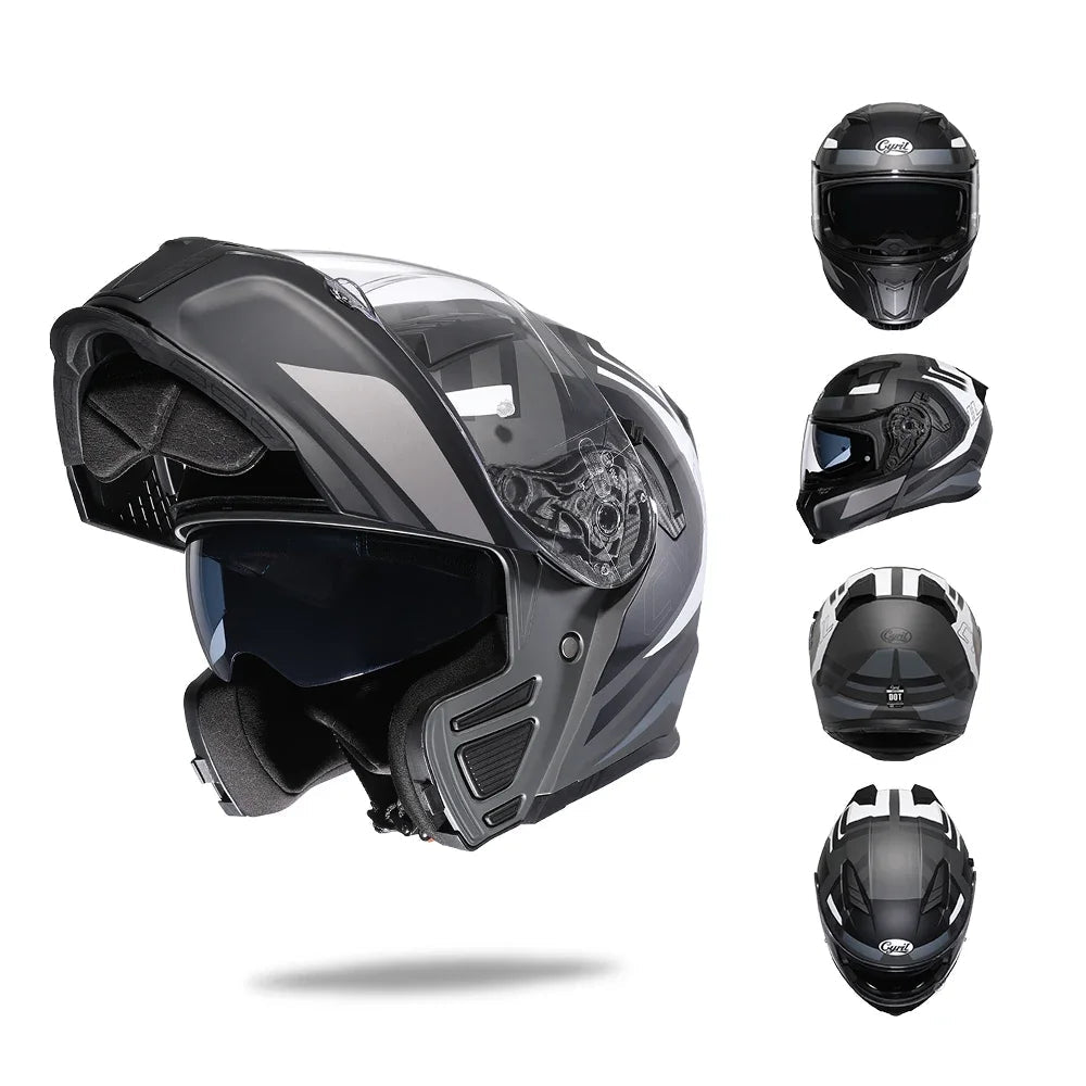 Casque modulable moto homme - Helmetix F10
