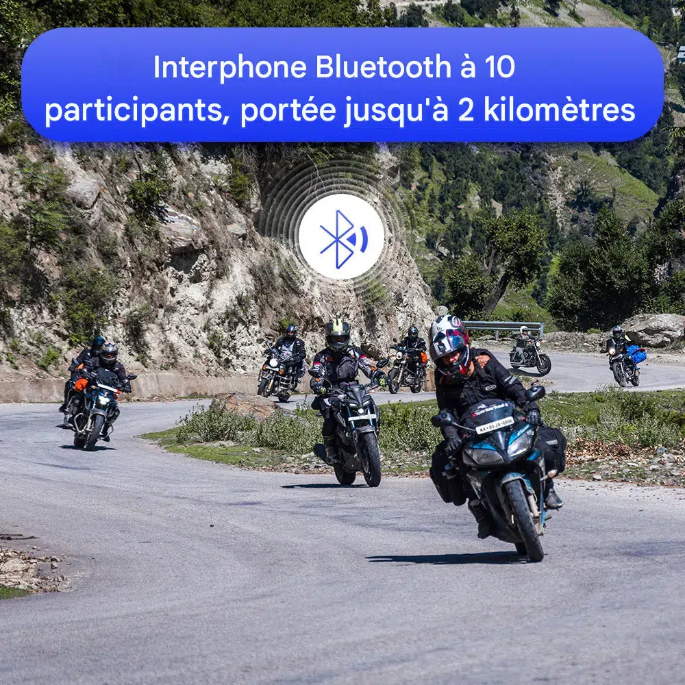 intercom moto duo - Helmetix