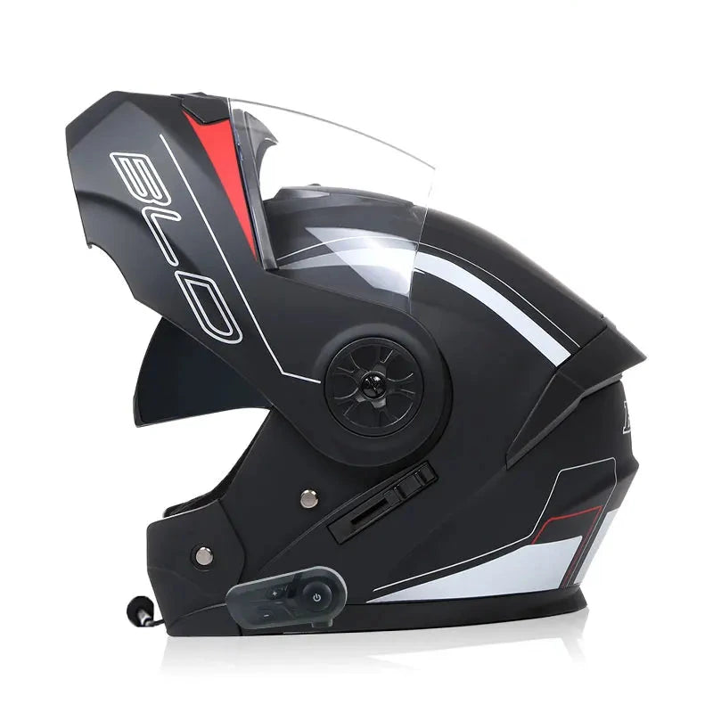 Casque moto modulable bluetooth - Helmetix B10