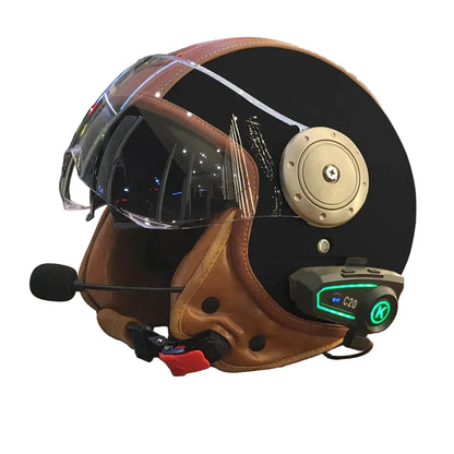 casque moto intercom / Vintage - helmetix BGX 986