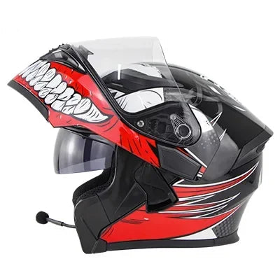 Casque moto modulable bluetooth intégré - HELMETIX B25