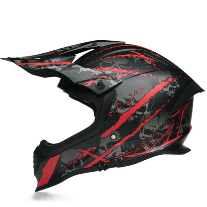 Casque moto cross femme - Helmetix LX 54