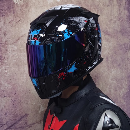 Casque intégral pour moto - Helmetix MX 254