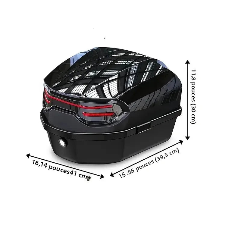 Top case scooter 125,50cc - Helmetix MQS 58