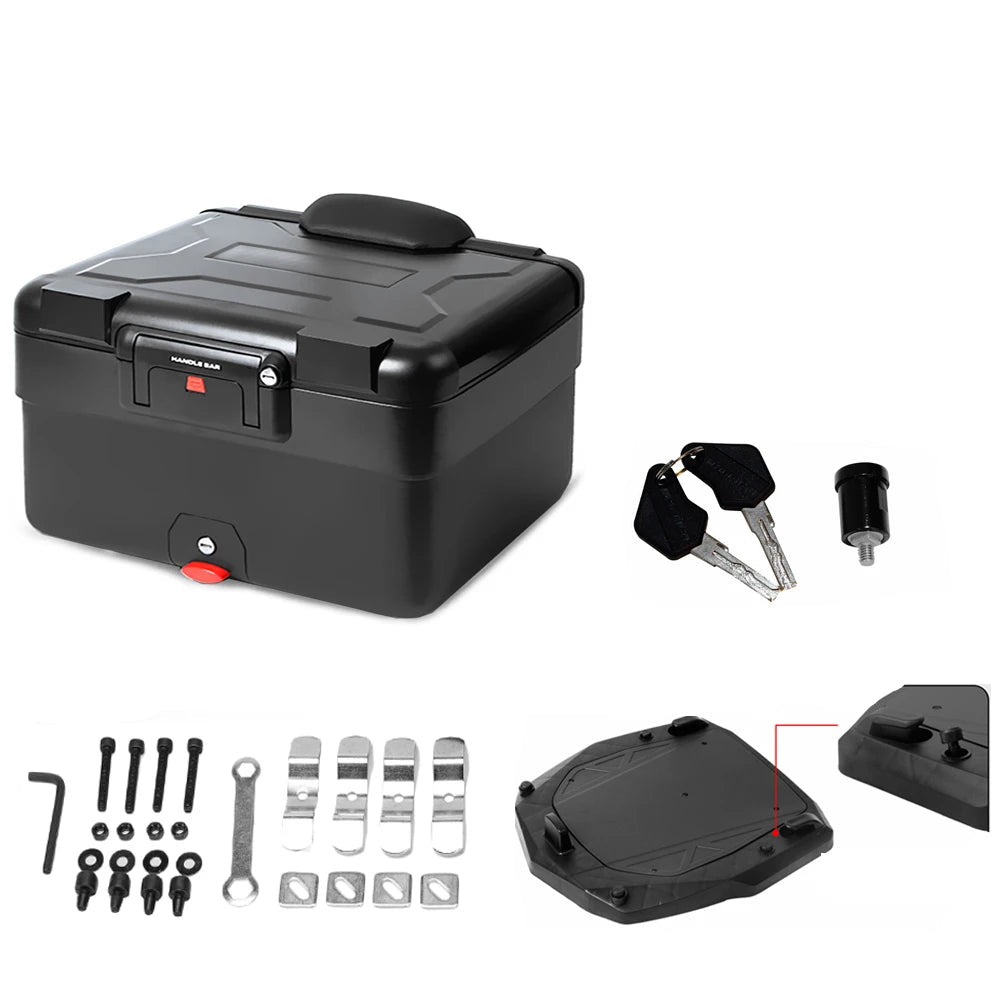 top case aluminium - Helmetix GH550