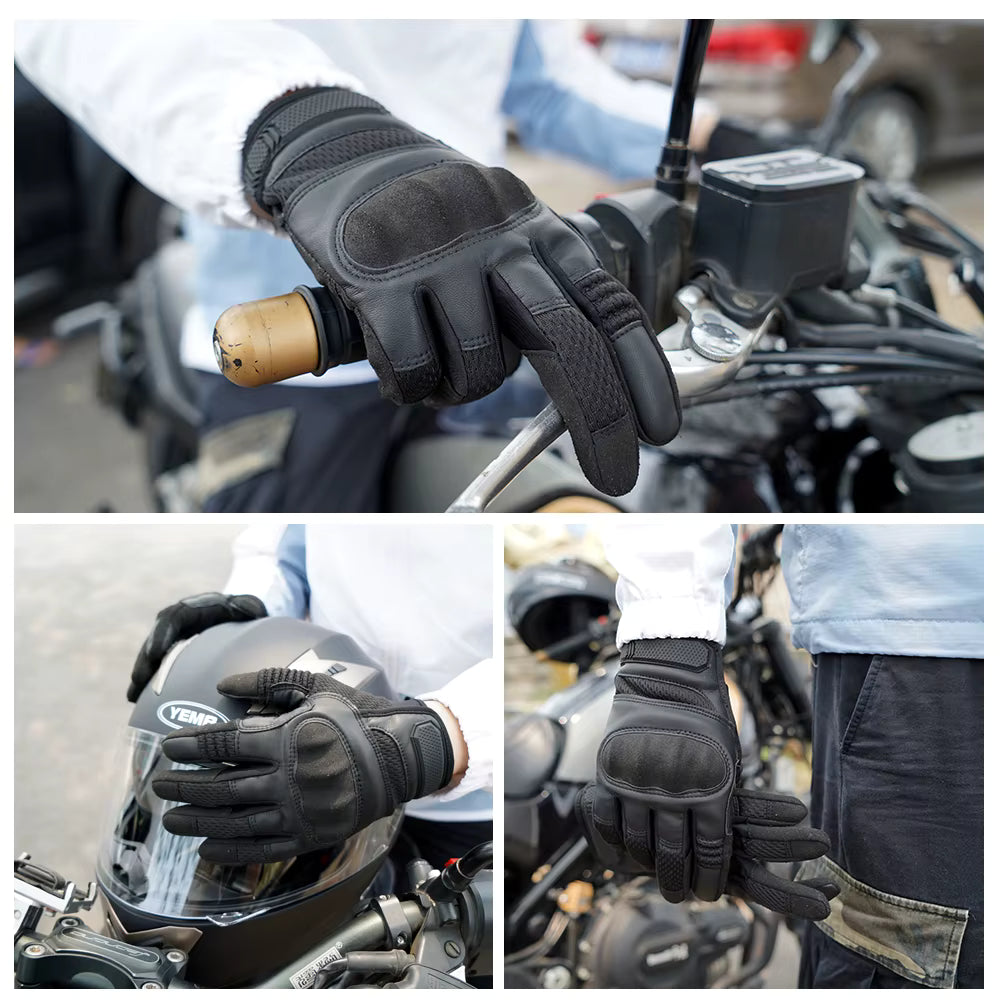 Gants moto mi saison tactile - MBM 12