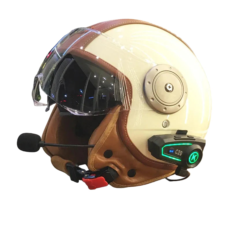 casque moto intercom / Vintage - helmetix BGX 986